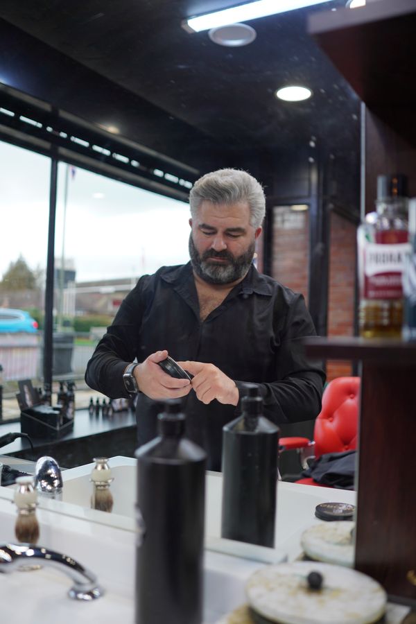 Groom Barbers — Lingfield — photograph 1 by Andrew Recchia