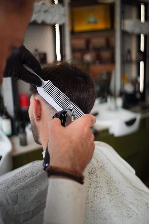 The Axe Club Barbers — photograph 6 by Andrew Recchia