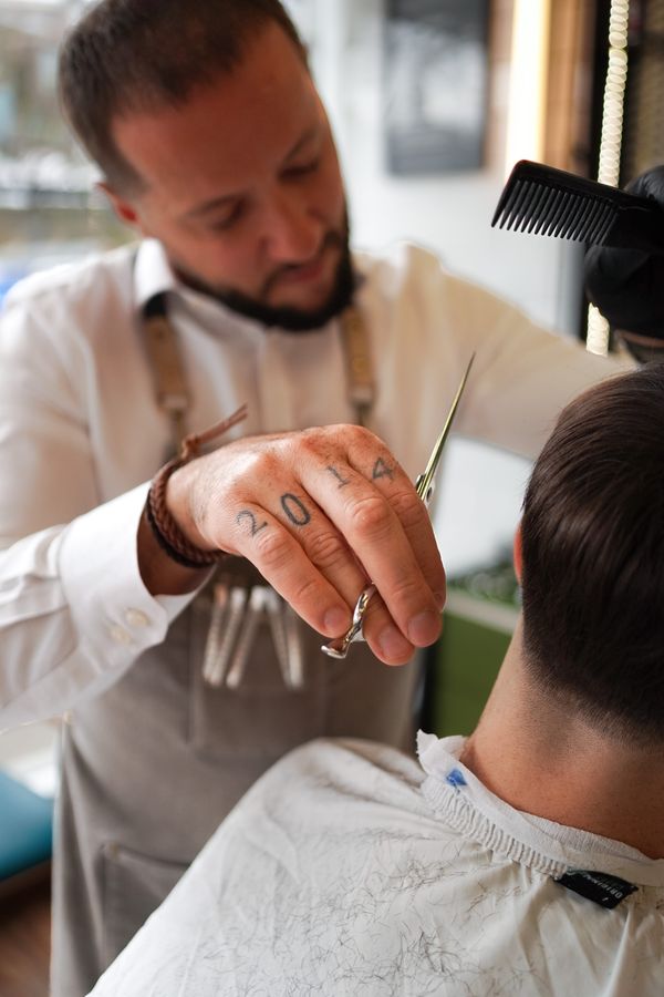 The Axe Club Barbers — photograph 10 by Andrew Recchia