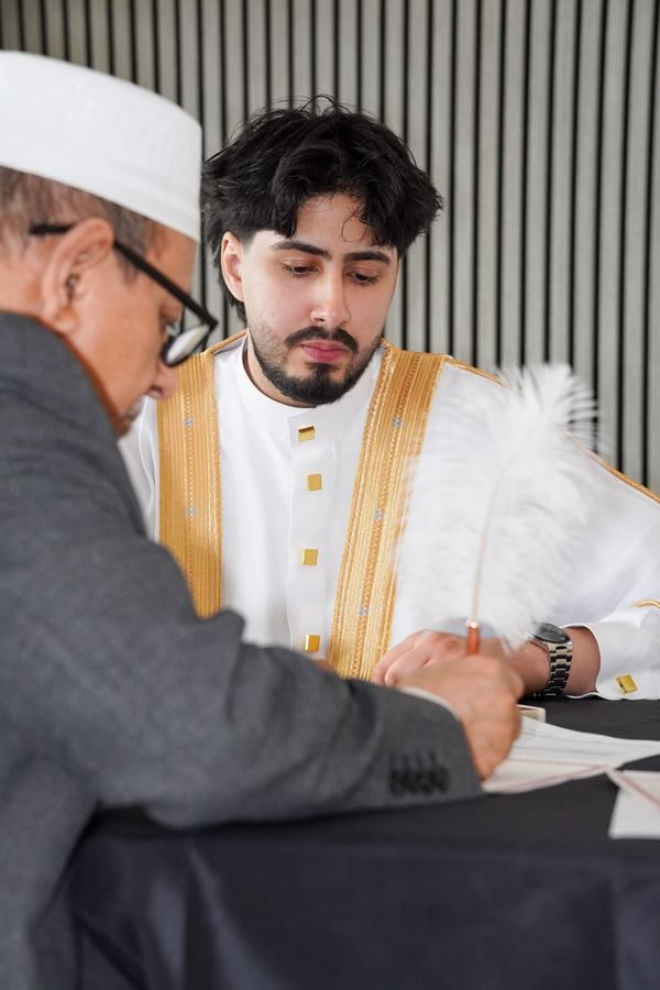 Azhar & Muna's Nikkah — photograph 23 by Andrew Recchia
